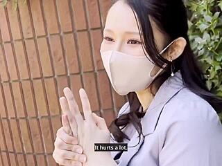 English Dubbing Beautiful Big-Breasted Dental Hygienist With Classy Face And Big Tits