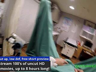 in the cum clinic extraction doctor tampa gets treated by nonbinary doctors during backstage anal fingering and moaning