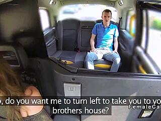 Tattooed cab driver bangs on bonnet in public outdoor group fucking