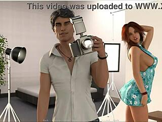 Desk Top Ass Stretching In Cheating Wife Casting