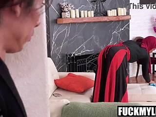 Lonely hijab wife gets charmed by foreign exchange student Jayne Doh David Lee