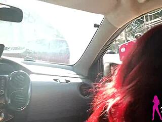 I Showed My Ass On The Street And The Delivery Guy Sucked Me In The Car