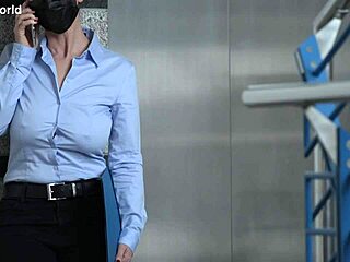 Slave Wife Goes Braless Downblouse Flashing Publicly