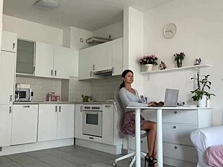 you won't believe this bts pounding of a lingerie-clad latina pornstar addict!