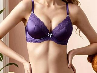 ai lingerie models show off cute panties barefoot sexy underwear catalog