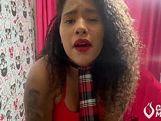 damn my tight pussy got so swollen from cumming non-stop, this curvy ebony babe rides huge