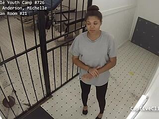 spread wide for the nurse michelle anderson in hospital fetish play