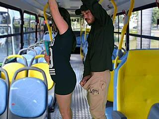 Student Gets Ass Groped Hard on Crowded Public Bus