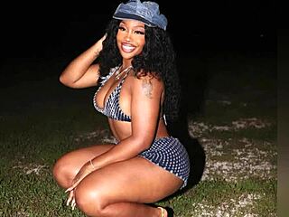 SZA's Sexy Ebony Celebrity Jerk-Off Tribute Contest
