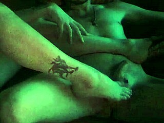 oiled footjob for stepbro feels so damn sexy sensual