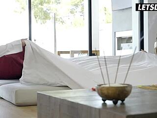 Alina Lopez Ryan Reid April Olsen Lesbian Massage Orgasms