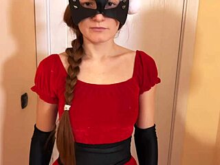 Merry Christmas Redhead Teen Myredfoxgirl Cumshot in Heels