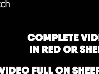 hey i'm such a slutty whore full vid on red