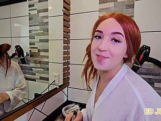 check out this gaucha teen's first porn preview huh? 🔥